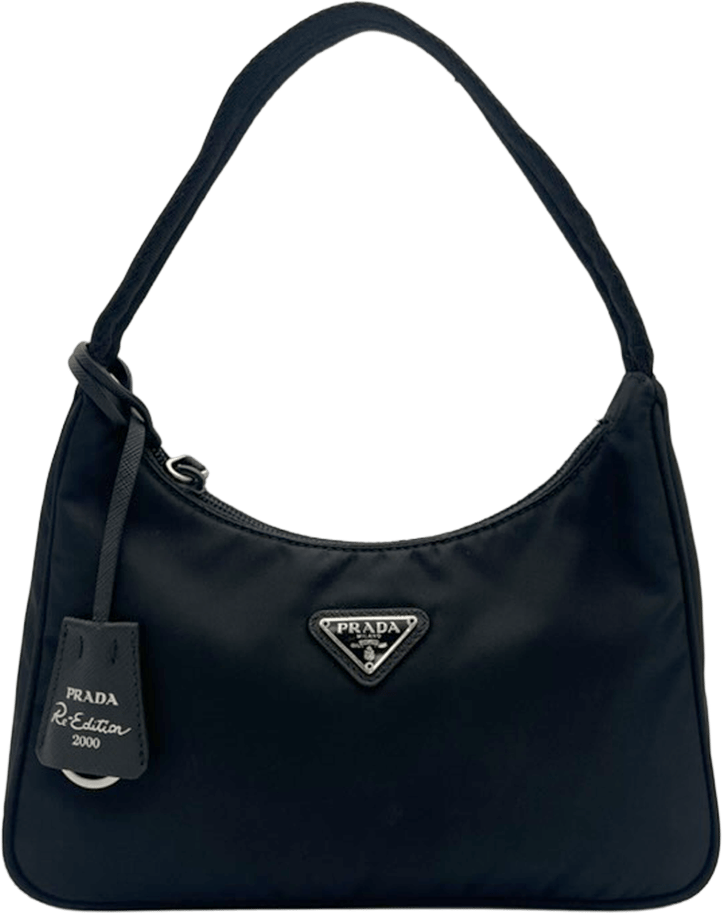 Prada Prada Nylon Mini Bag - Black Zwart