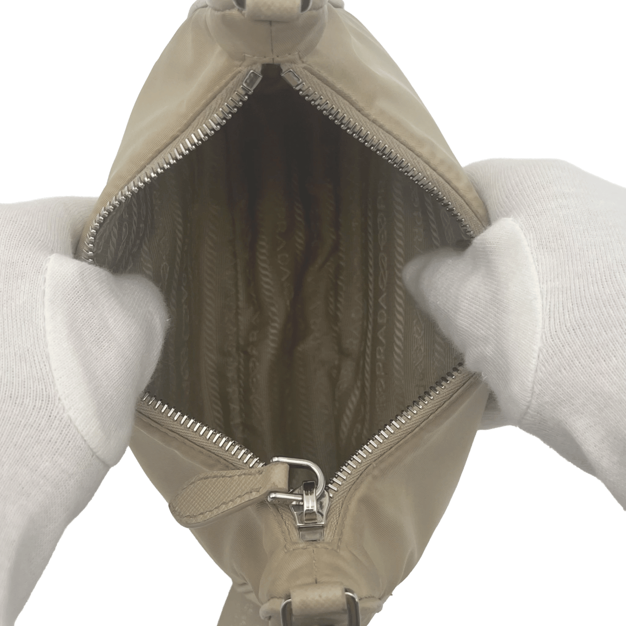 Prada Prada Nylon Chain - Beige Beige