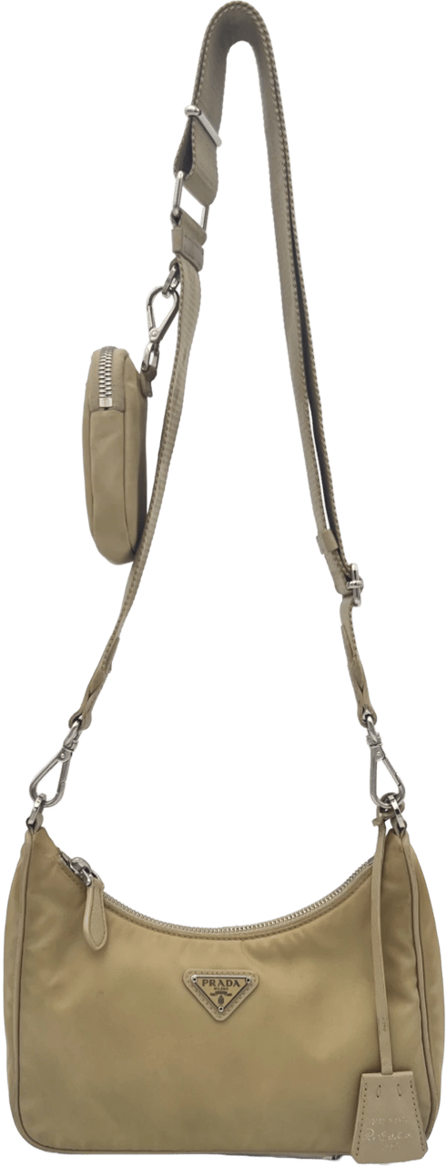 Prada Prada Nylon Chain - Beige Beige
