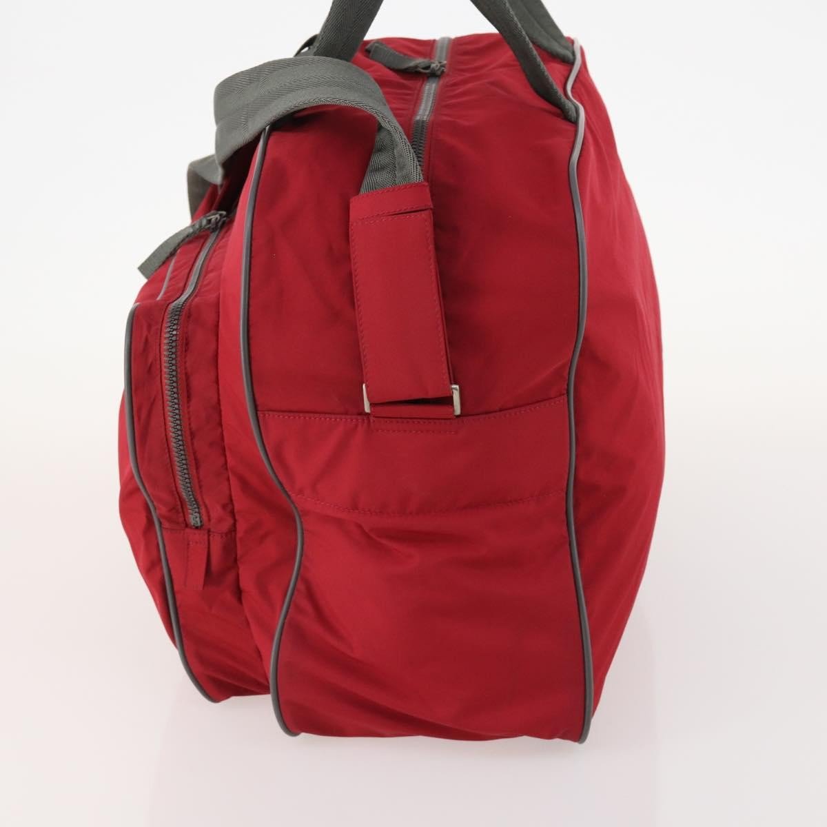 Prada Prada Sport Line Boston Bag Nylon Rood