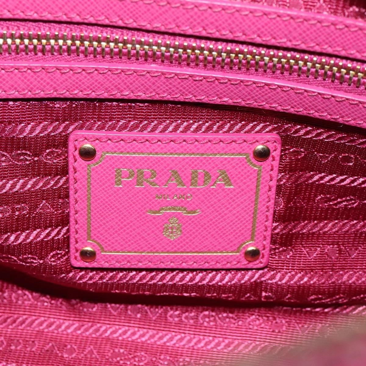 Prada Prada Vintage Bauletto Bag Leather Small Roze