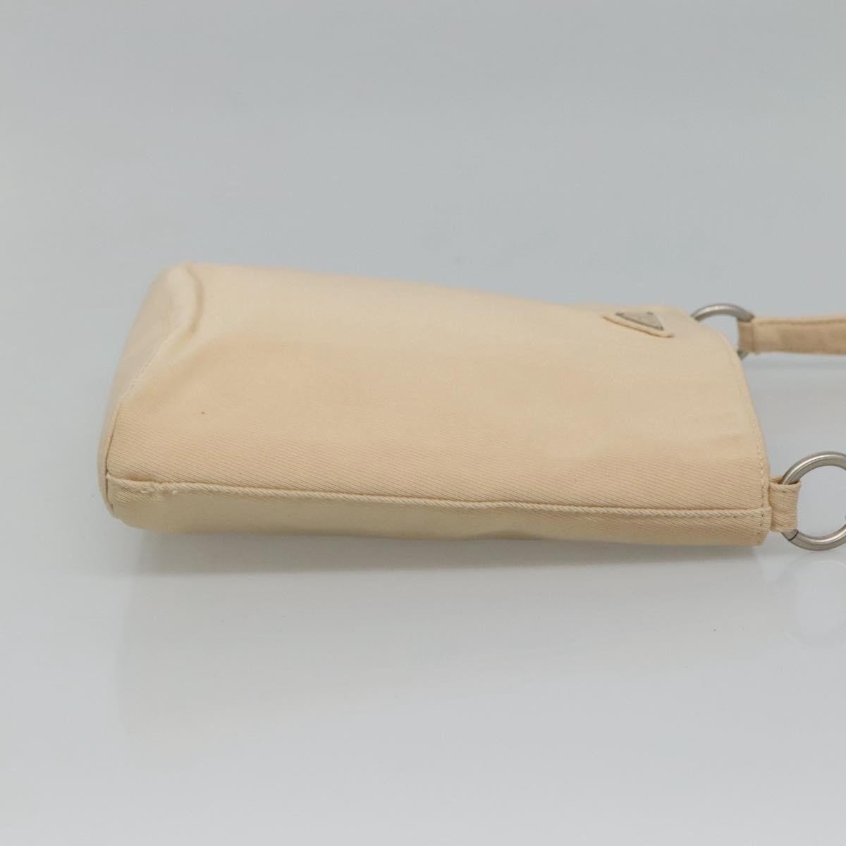 Prada Prada Zip Messenger Canvas Beige