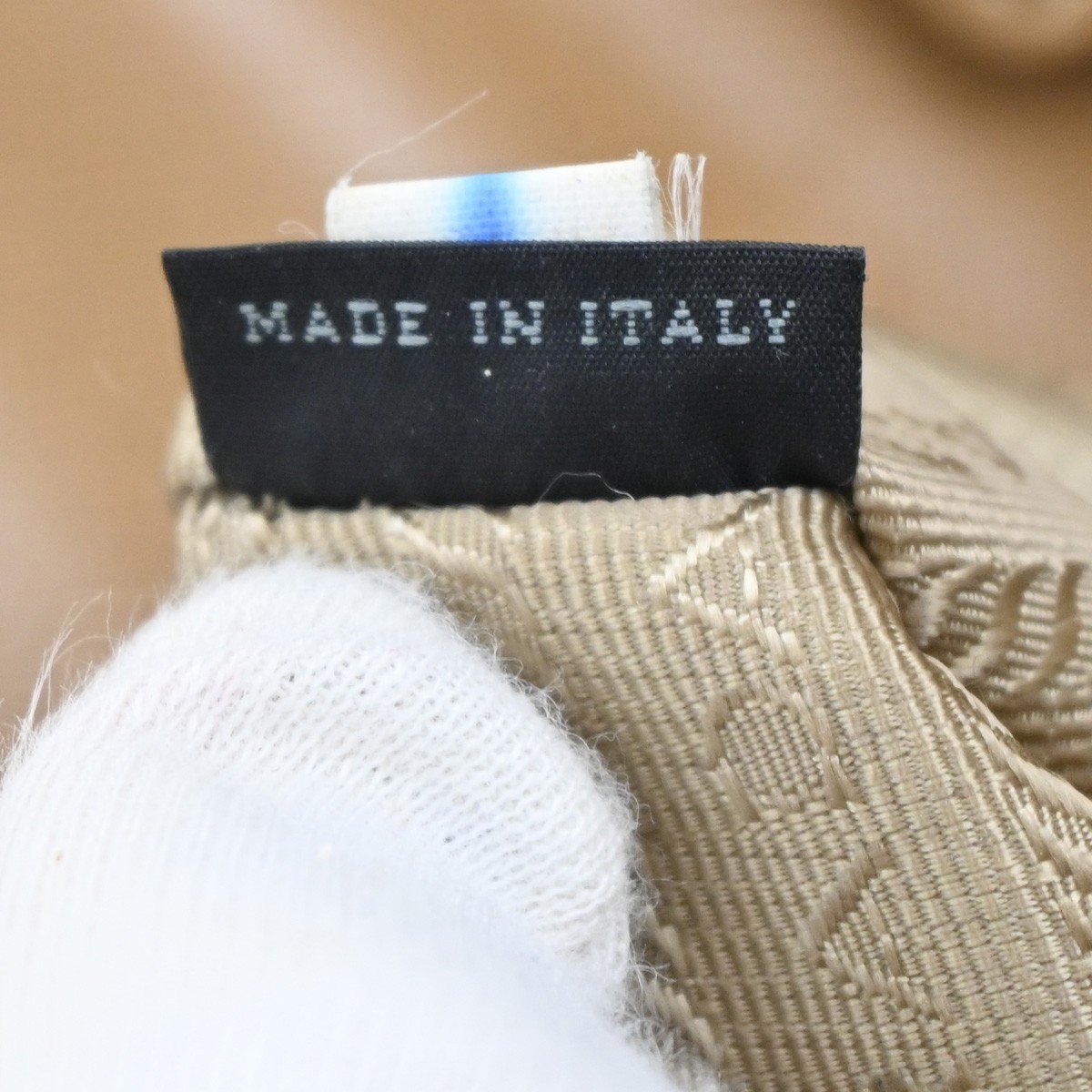 Prada Prada Convertible Tote Canvas and Saffiano Leather Large Beige