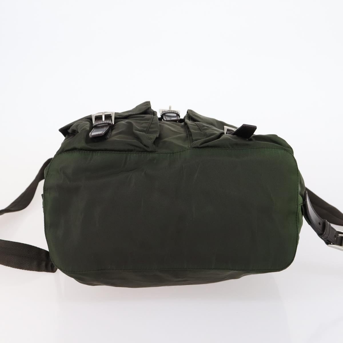 Prada Prada Corsaire Backpack Embroidered Quilted Denim Medium Divers