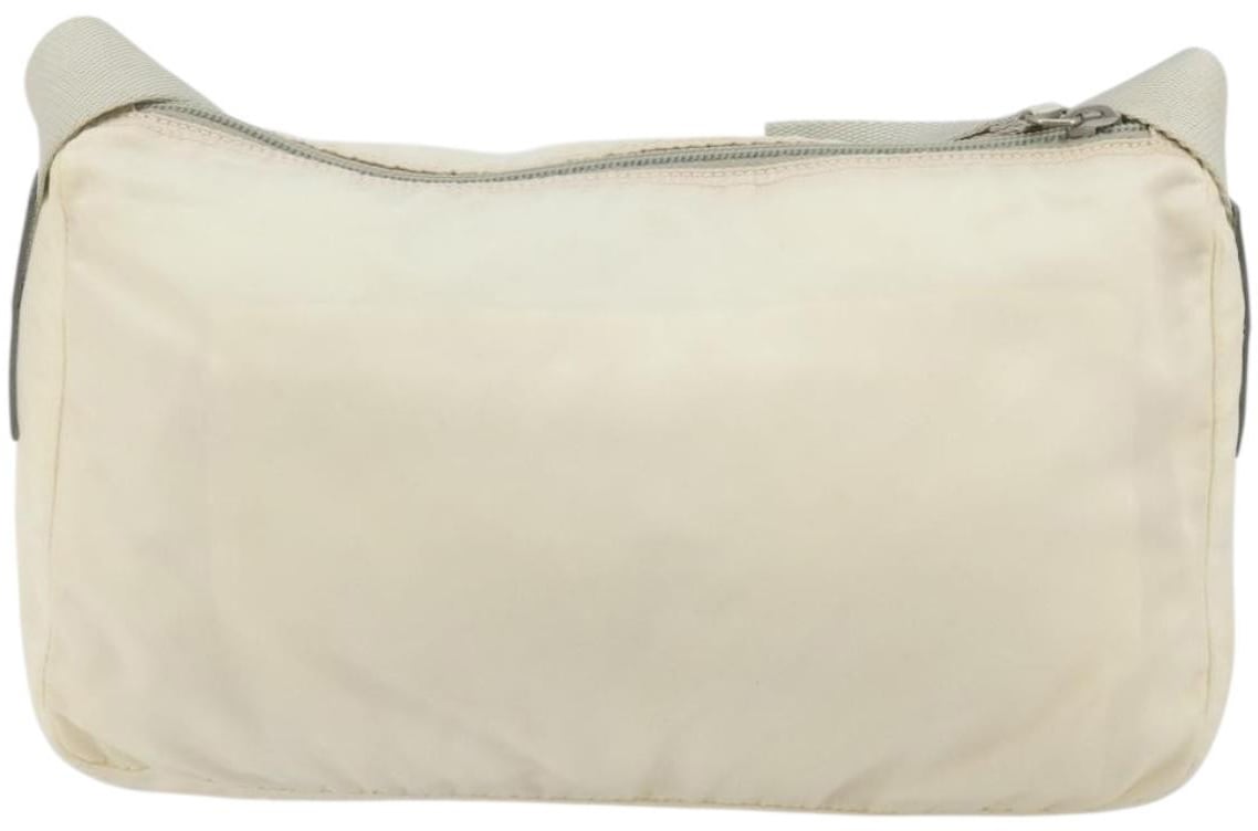 Prada Zip Waist Bag Tessuto Medium Wit