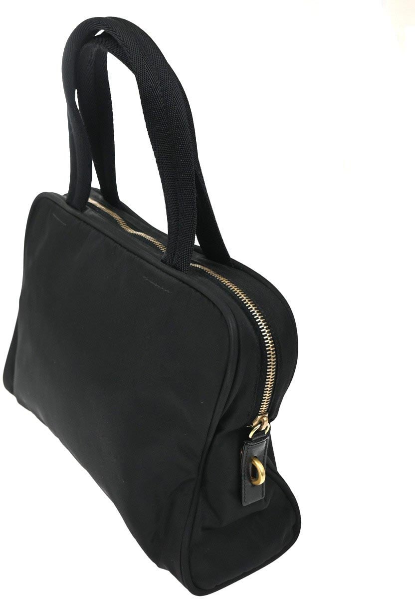 Prada Vintage Tessuto Zwart