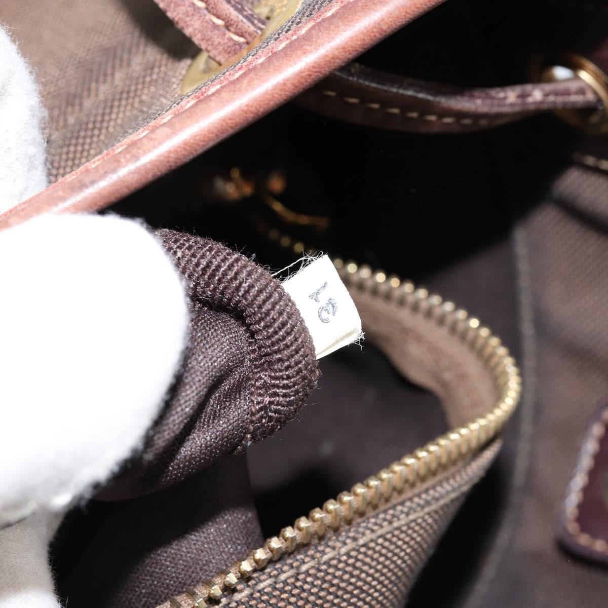 Prada Prada Logo Flat Messenger Canvas Medium Bruin