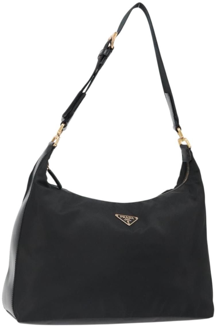 Prada Shoulder Python XL Zwart