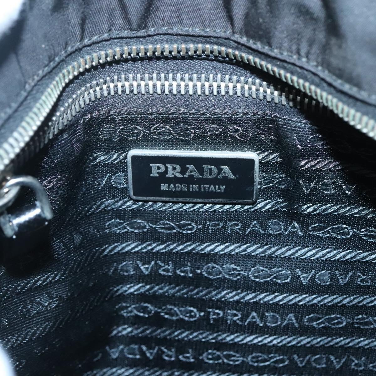 Prada Prada Flat Crossbody Bag Tessuto Zwart