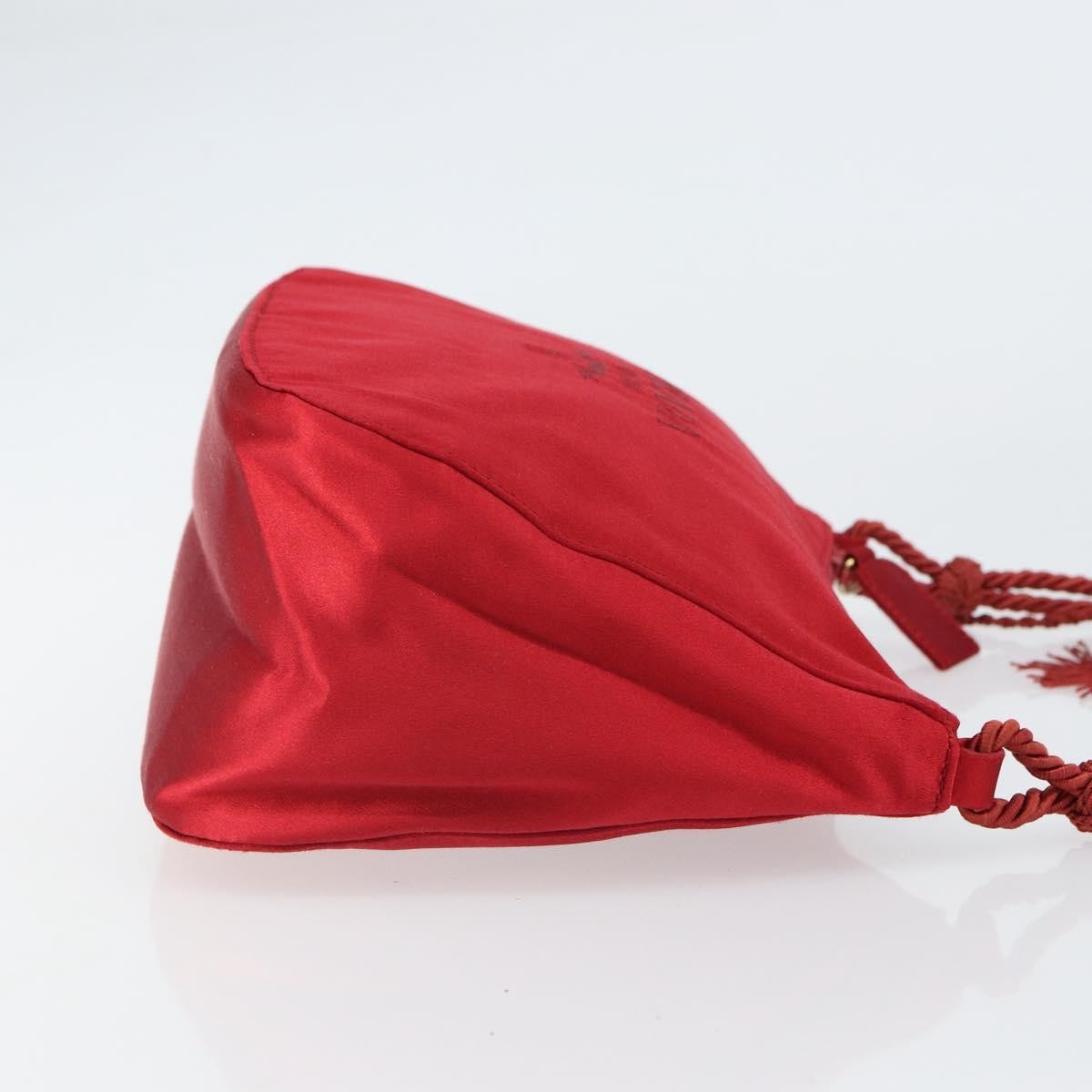 Prada Prada Vintage Shoulder Bag Satin Rood