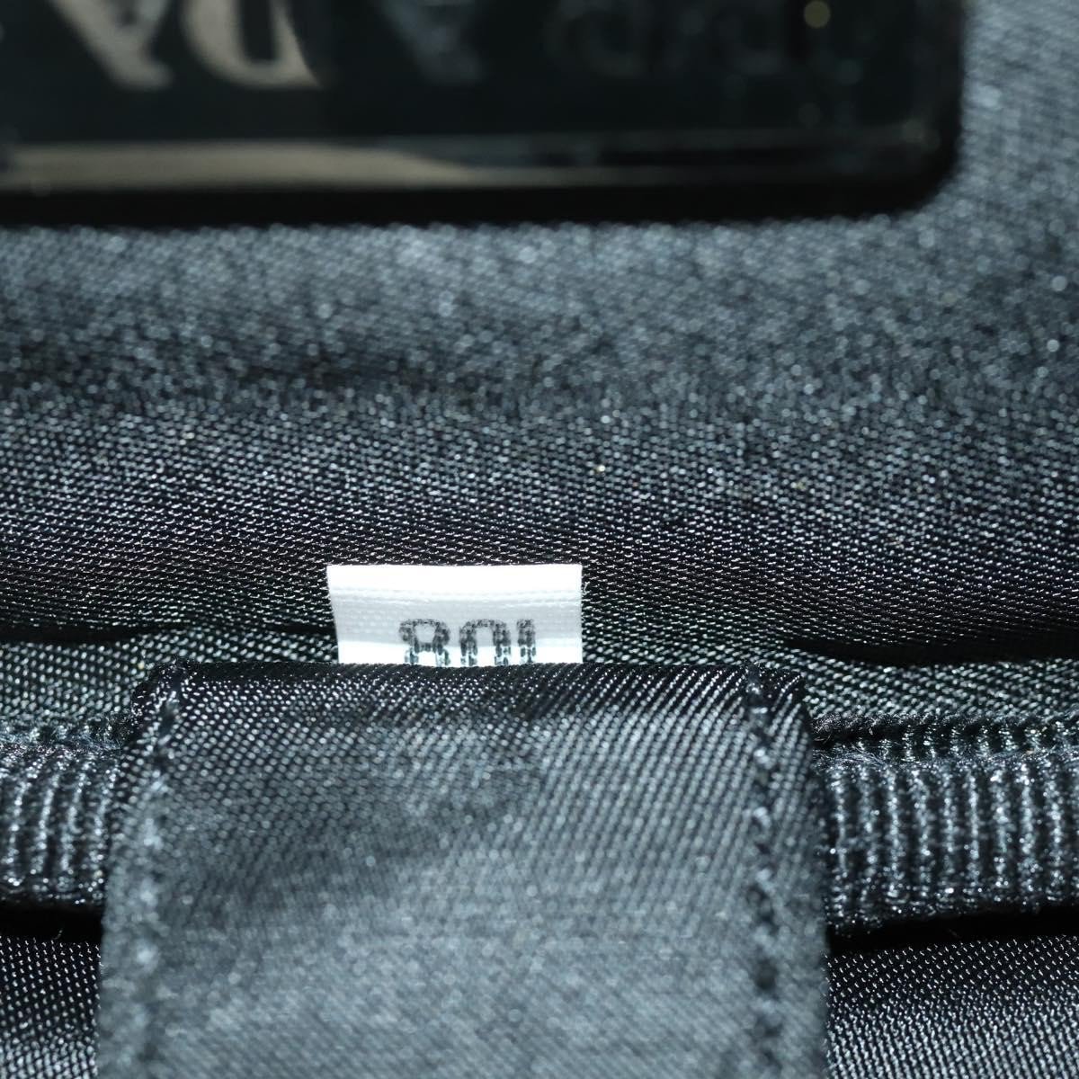 Prada Convertible Front Pocket Briefcase Tessuto with Saffiano Leather Zwart