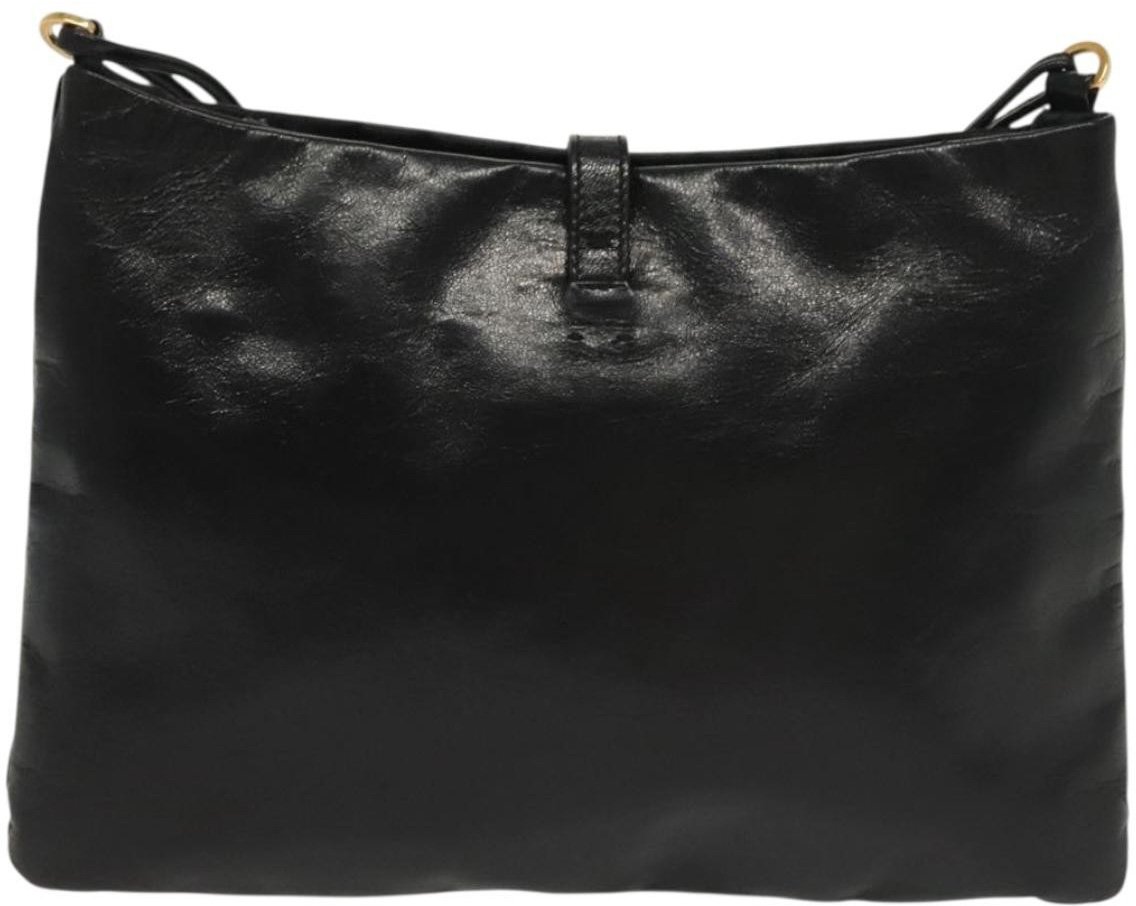 Prada Prada Bow Shoulder Bag Vernice Saffiano Leather Small Zwart