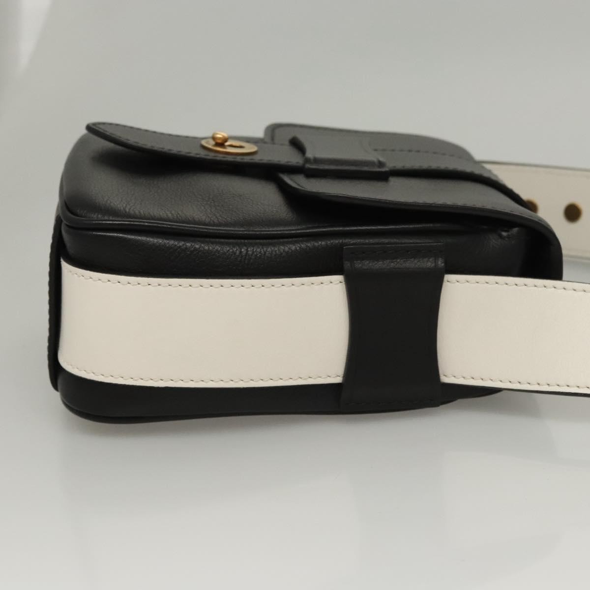 Prada Prada Turnlock Flap Crossbody Bag Leather Zwart