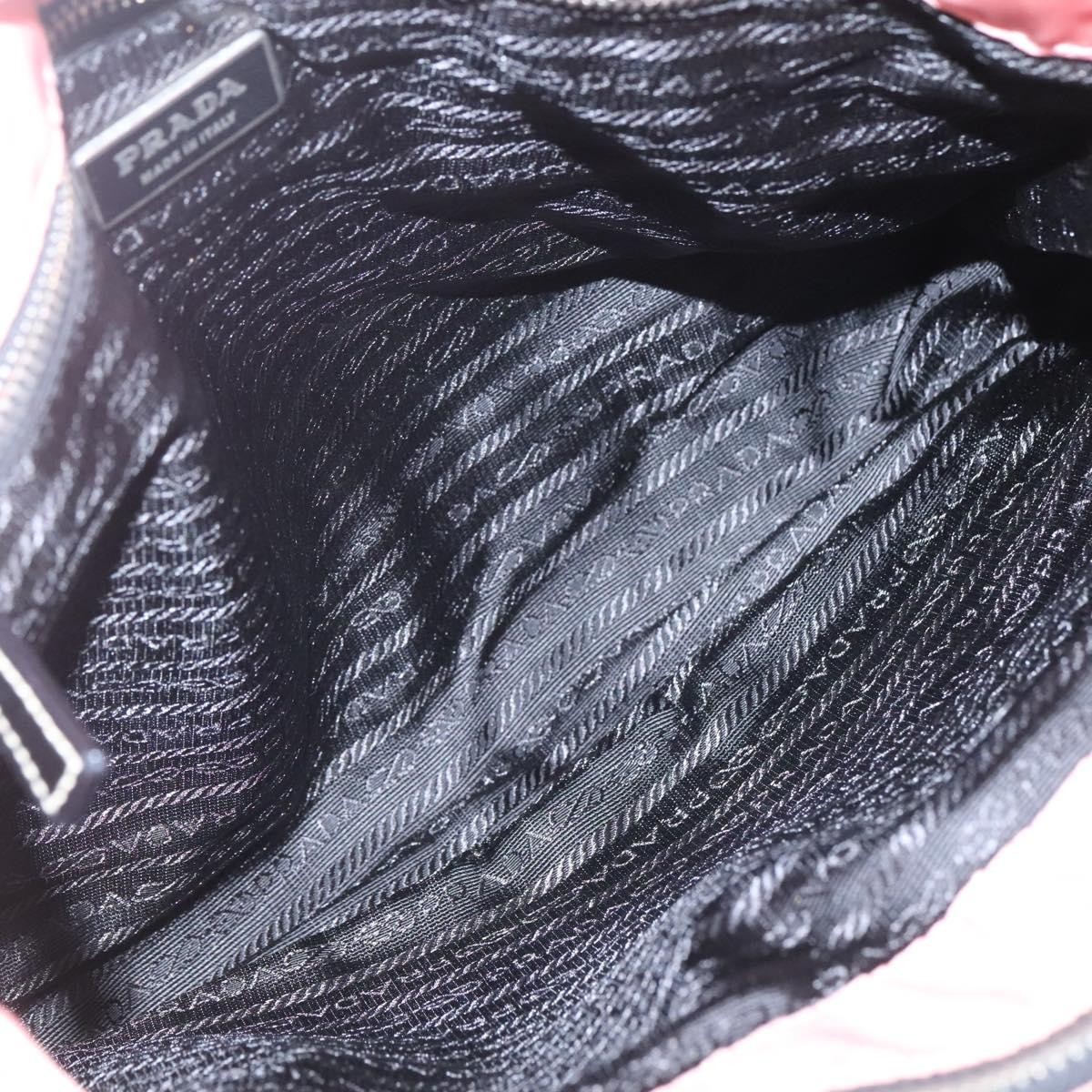 Prada Prada Chain Zip Tote Quilted Tessuto Medium Roze