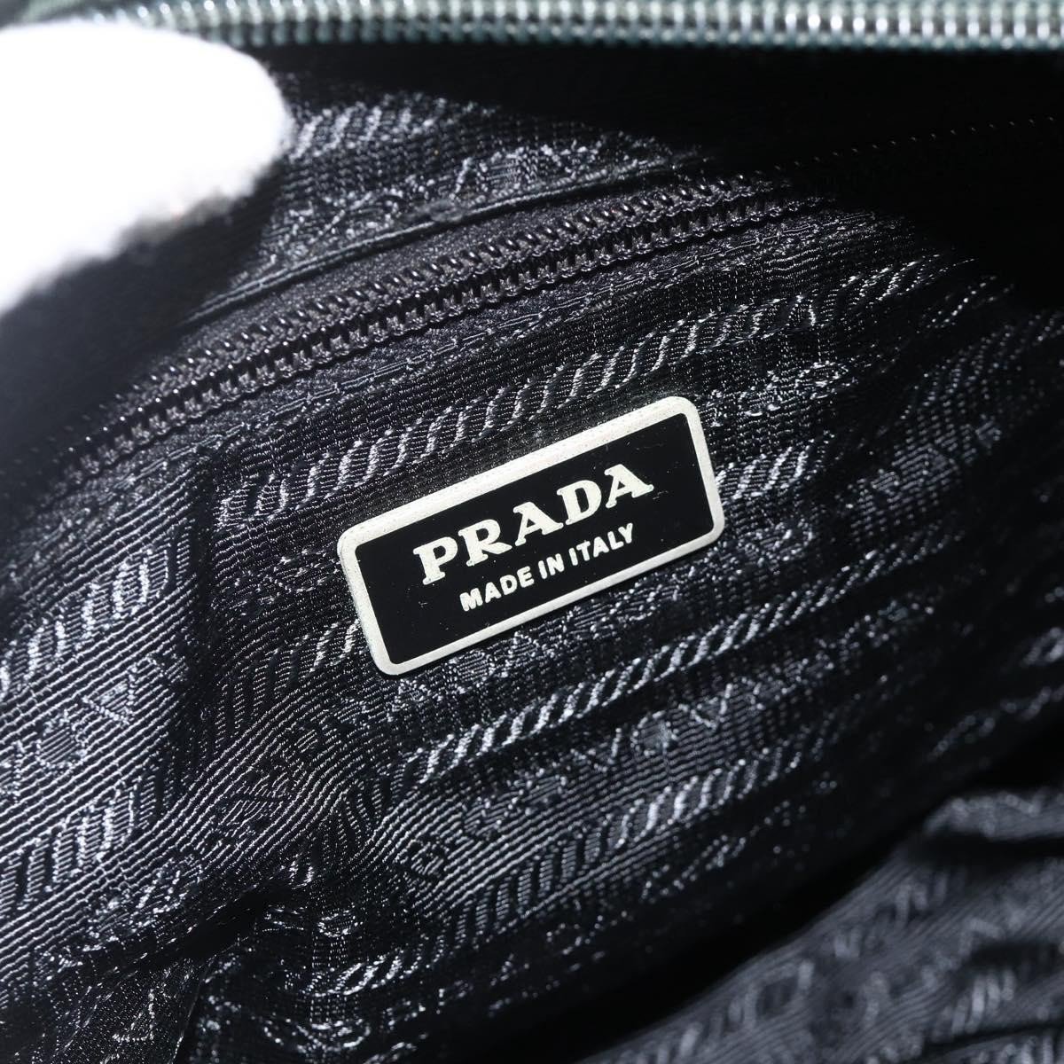 Prada Prada Zip Buckle Messenger Bag Tessuto Medium Rood