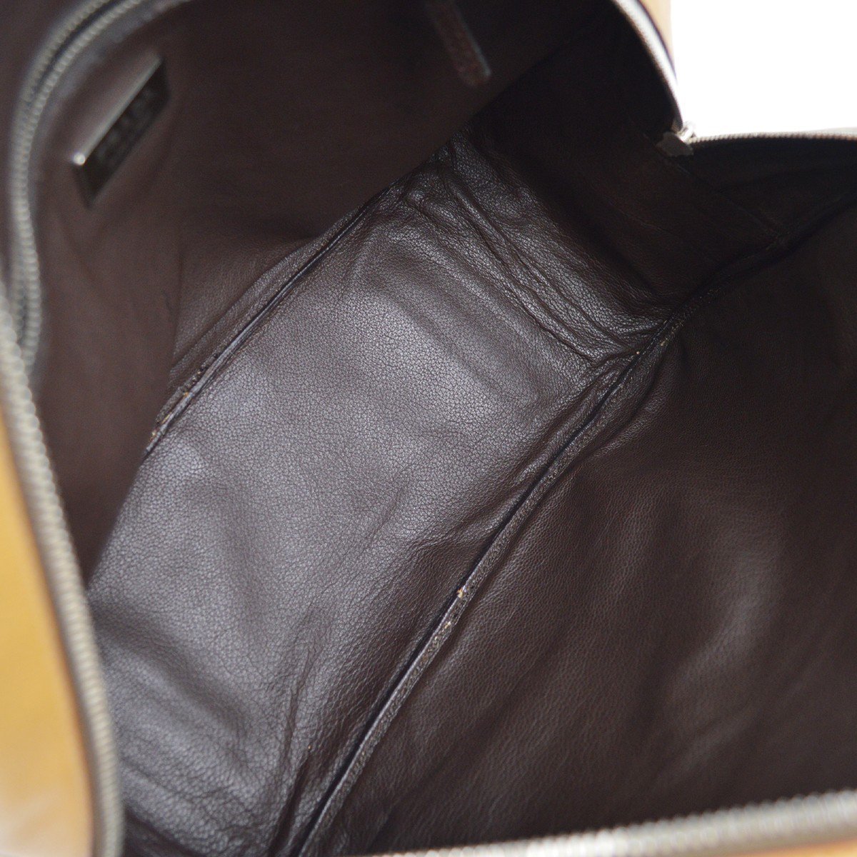 Prada Prada Bowler Bag Saffiano Leather Beige