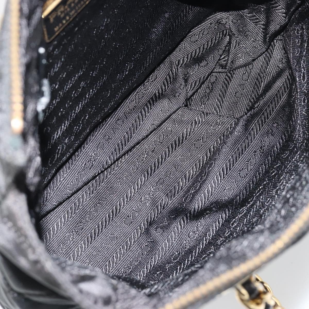 Prada Re-Edition 1995 Chain Quilted Tessuto Zwart