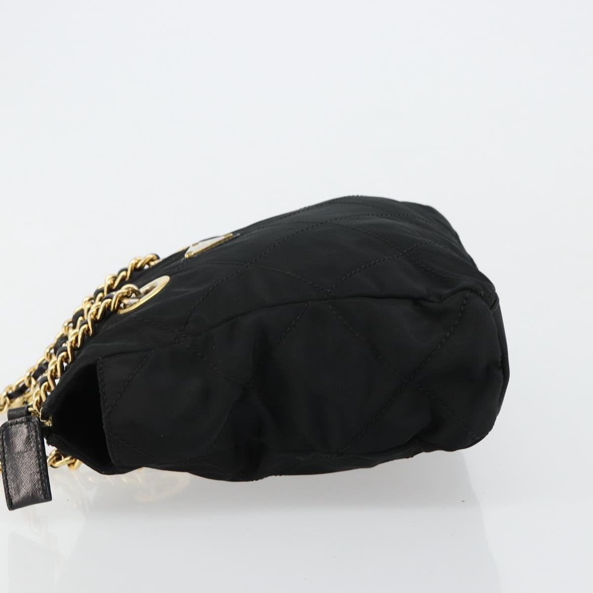 Prada Re-Edition 1995 Chain Quilted Tessuto Zwart