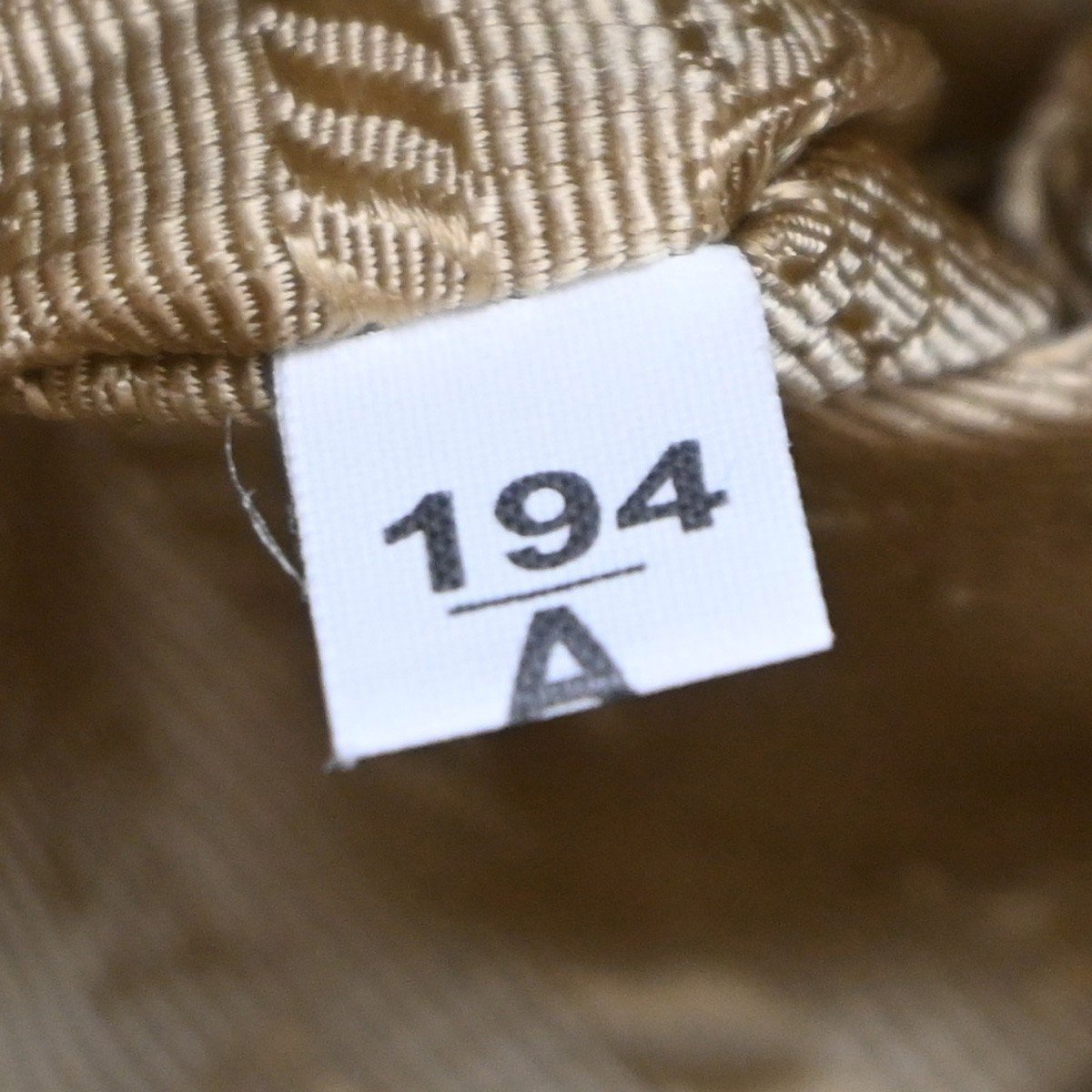 Prada Prada Logo Convertible Tote Canvas with Leather Medium Beige