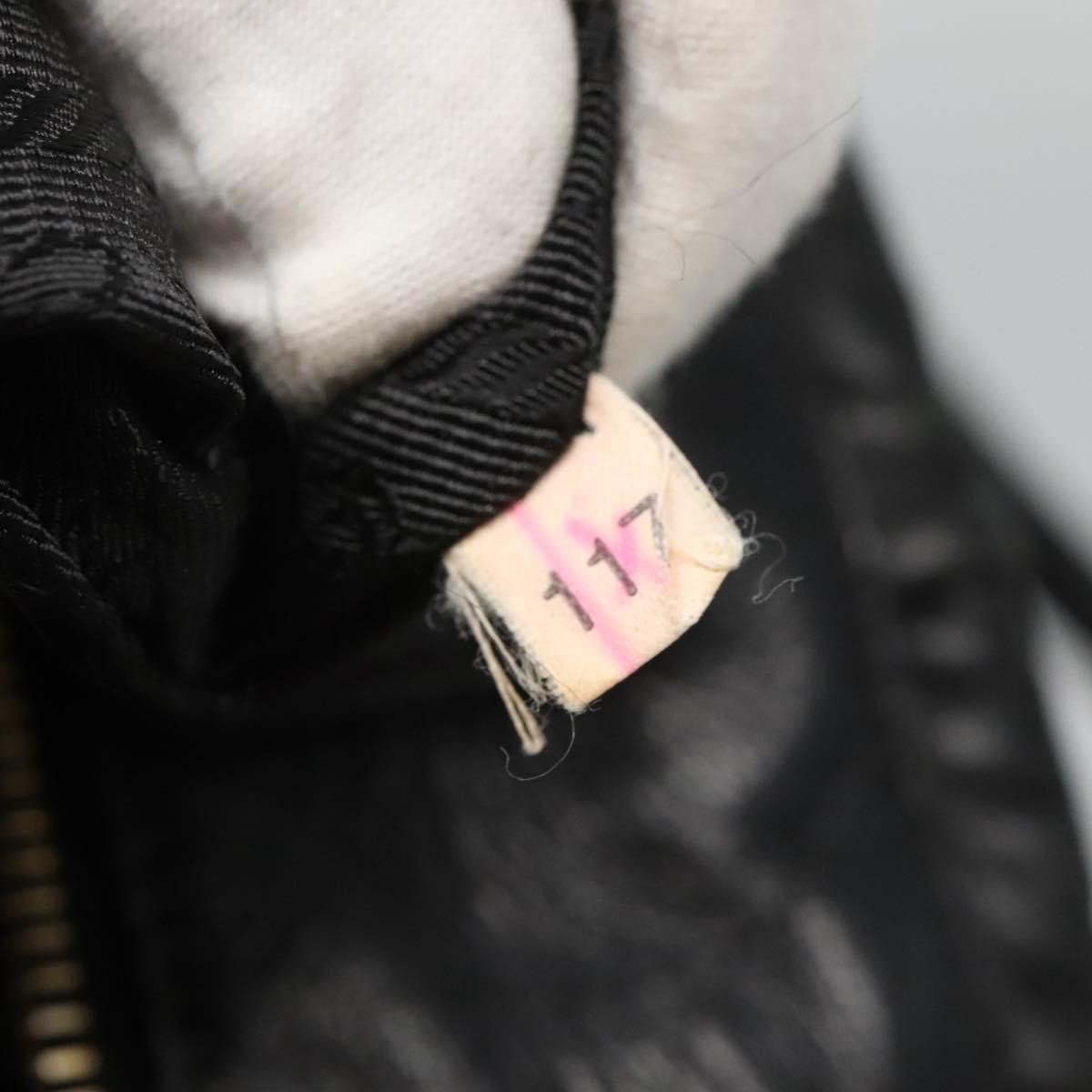 Prada Prada Gaufre Ribbon handbag Leather Zwart