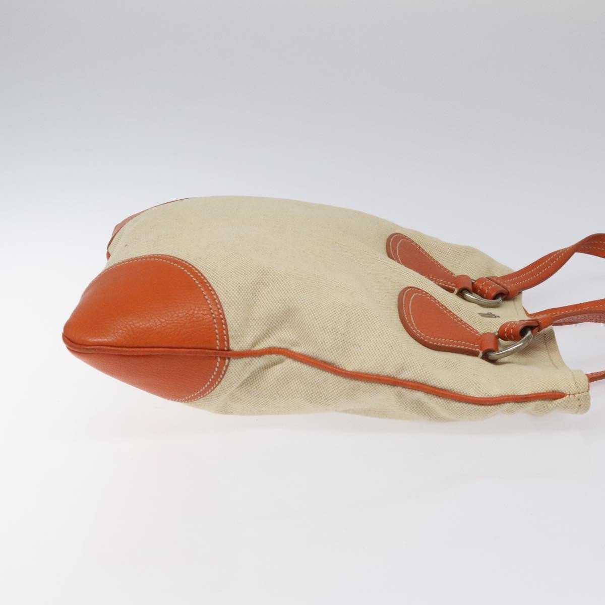 Prada Prada Vintage Handbag Canvas and Leather Beige