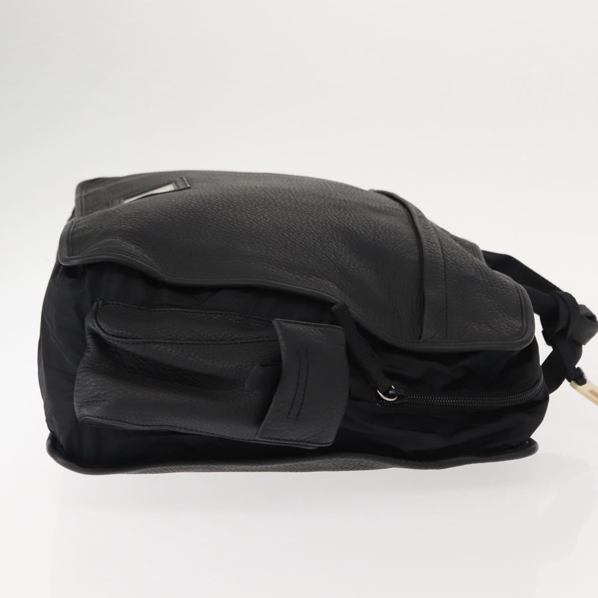 Prada Prada Sport Briefcase Nylon and Leather Zwart