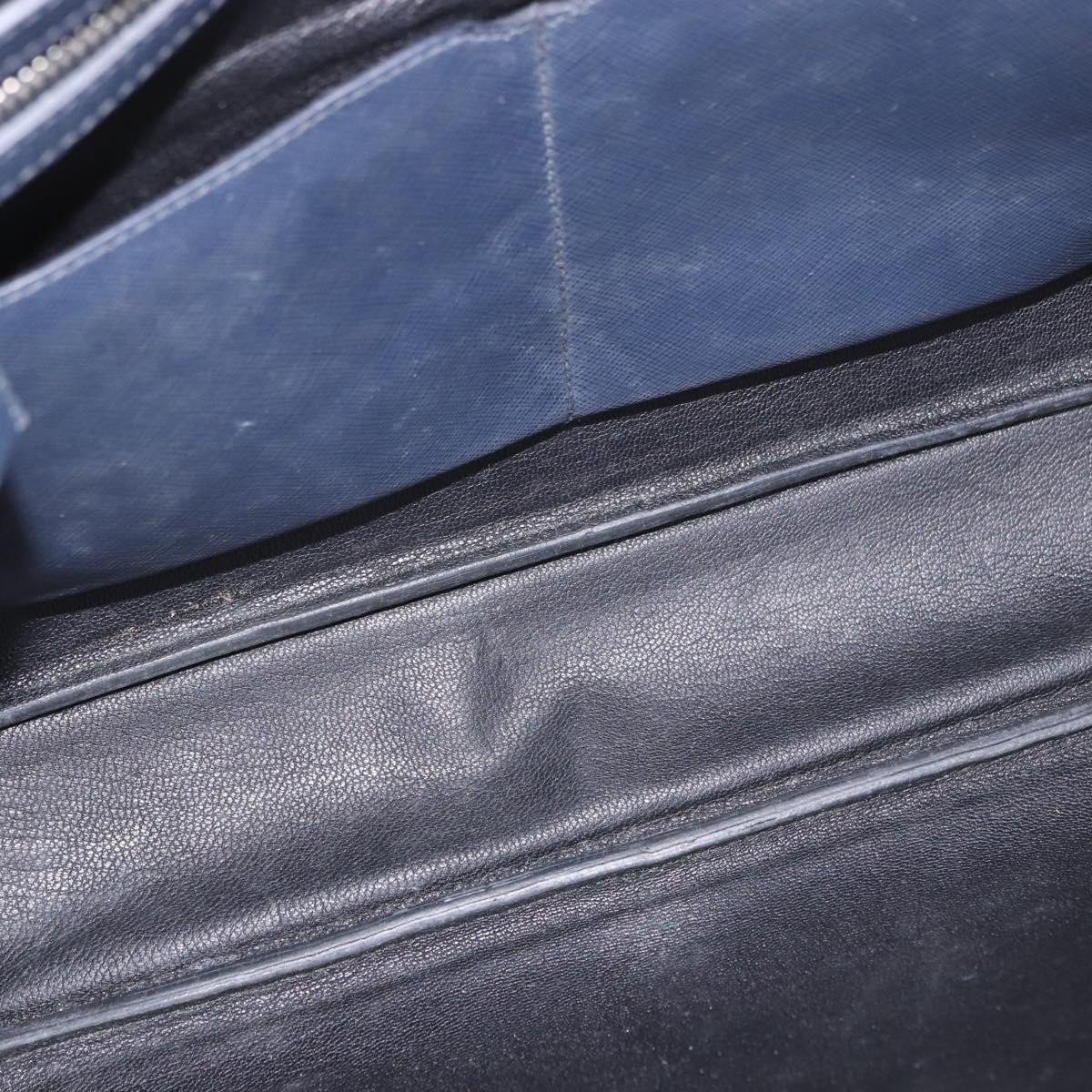 Prada Briefcase Leather Blauw