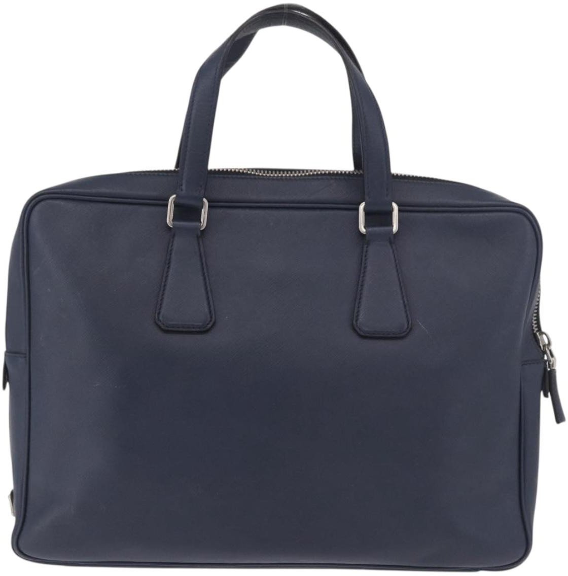 Prada Briefcase Leather Blauw