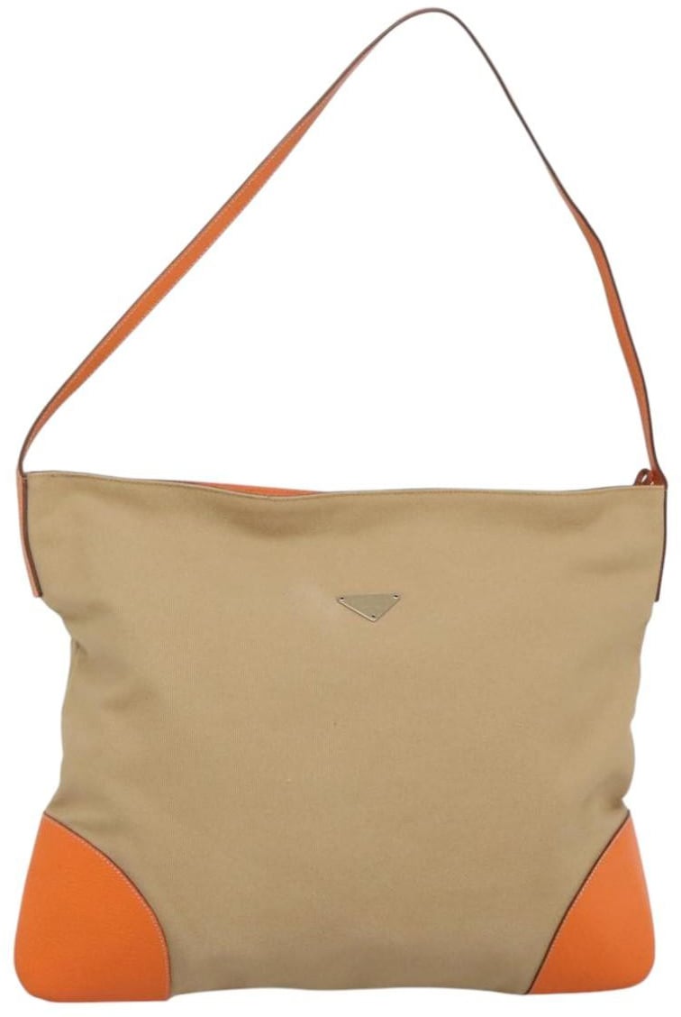 Prada Prada Flat Tote Canvas Beige
