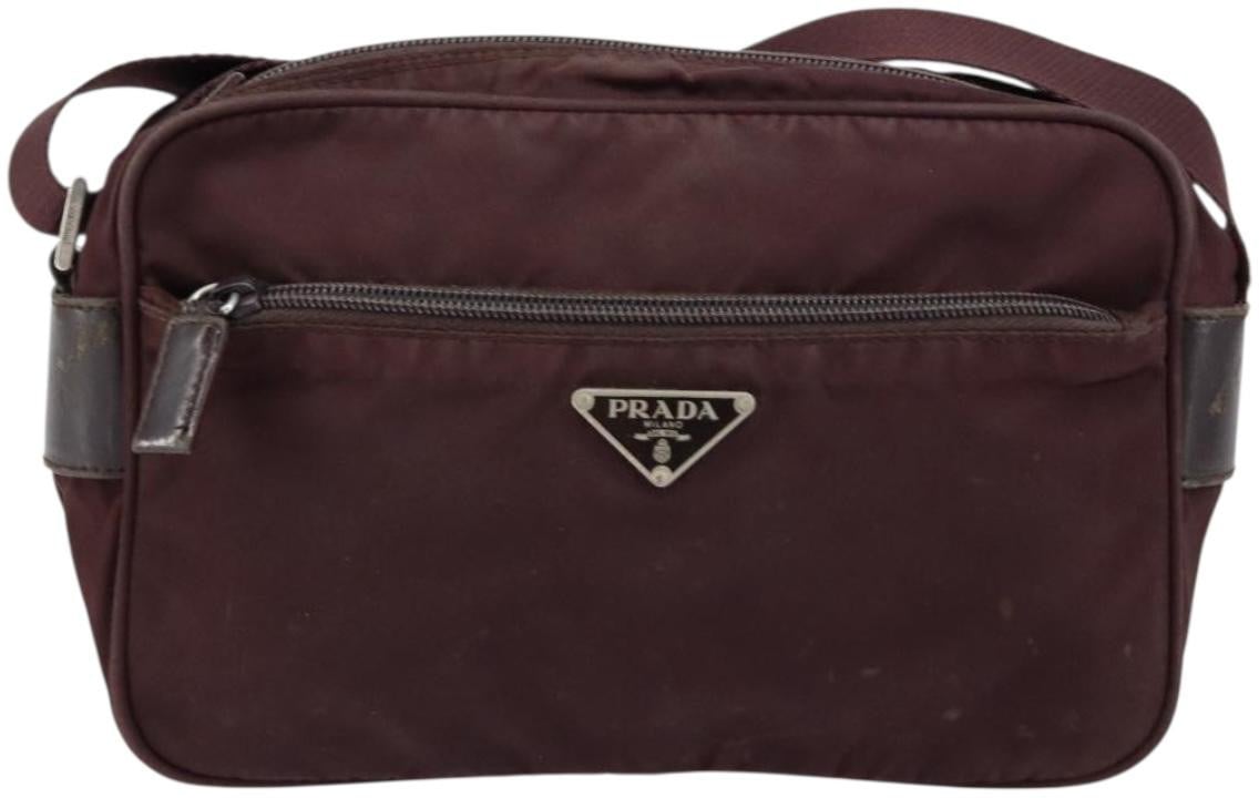 Prada Prada Front Pocket Crossbody Bag Tessuto Small Divers