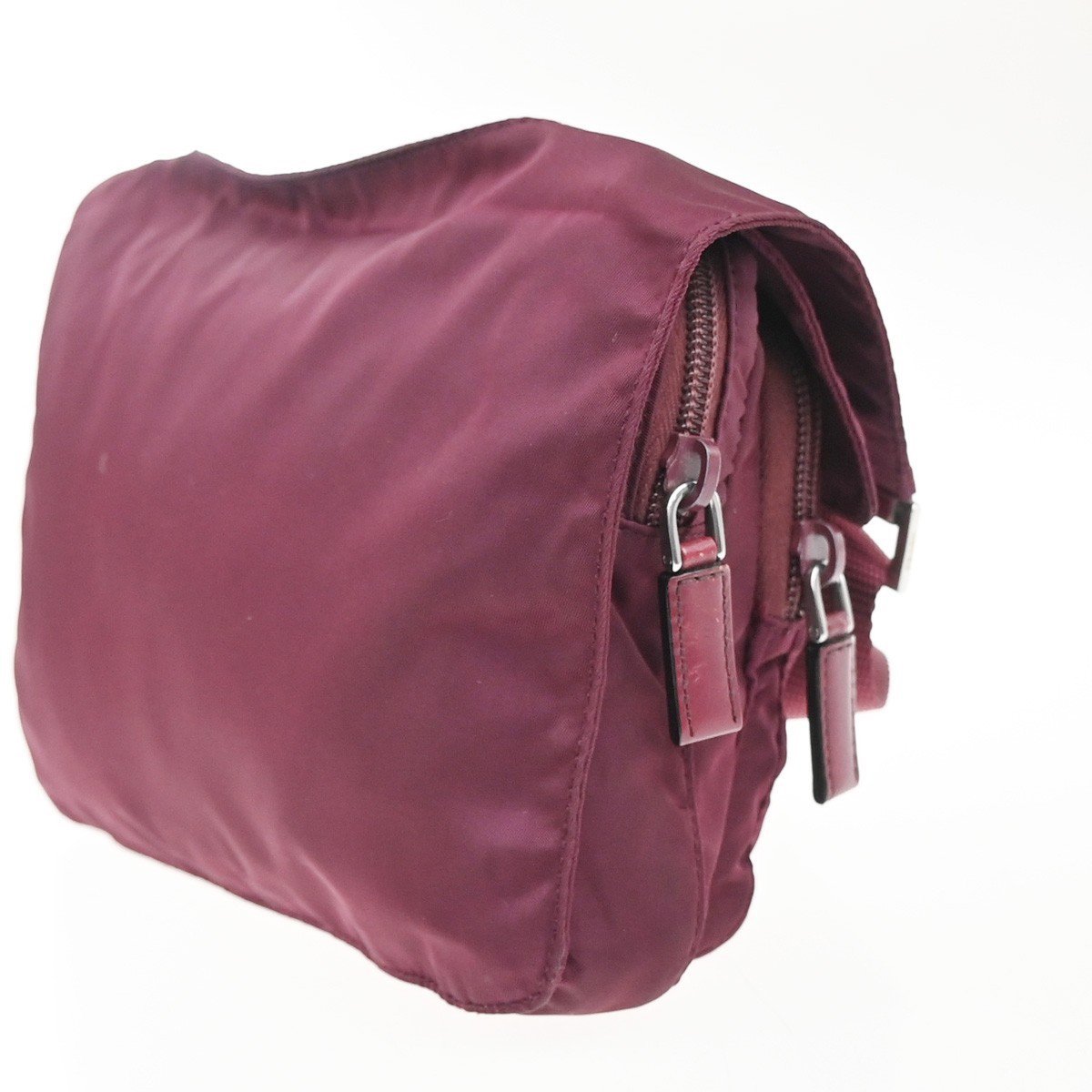 Prada Messenger Printed Tessuto Small Rood