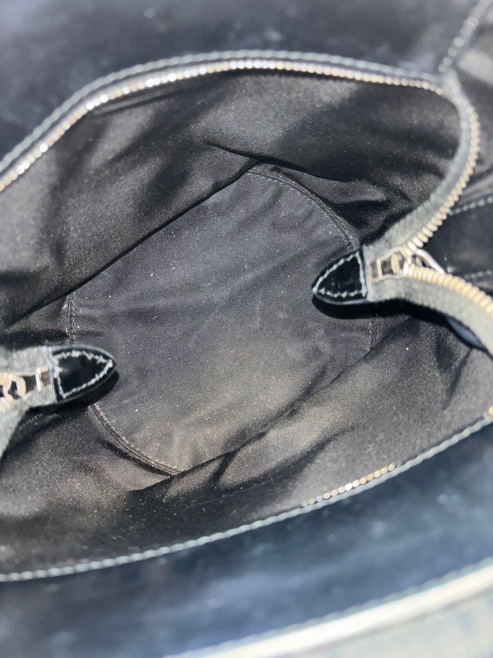 Prada Prada Ouverture Bucket Bag Tessuto Zwart