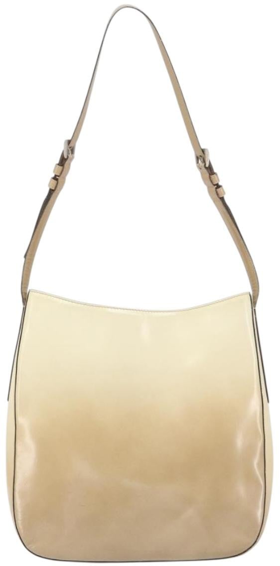 Prada Prada Vintage Shoulder Bag Patent leather Beige