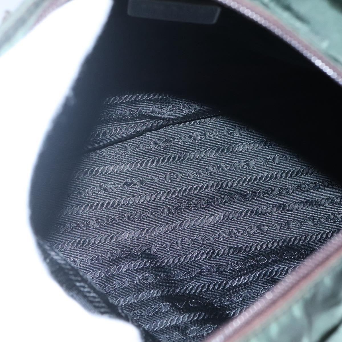 Prada Prada Vintage Chain Tote Tessuto Medium Groen