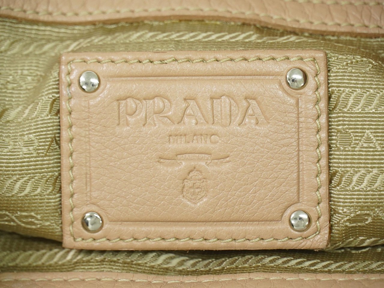 Prada Prada Shopping Tote Vitello Daino Large Beige
