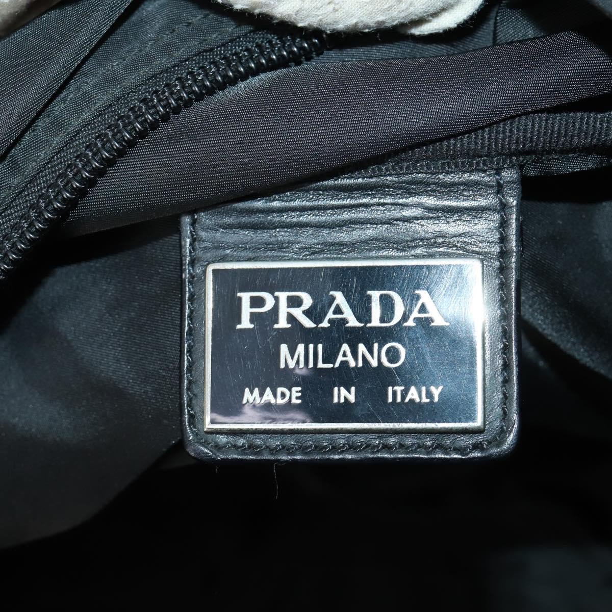 Prada Prada Weekend Duffle Bag Tessuto Large Zwart
