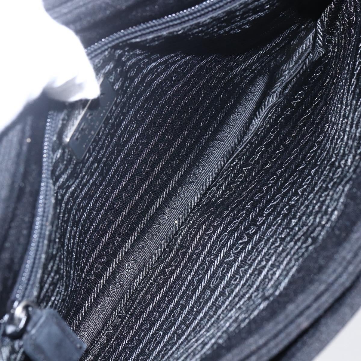 Prada Prada Vintage Handbag Cotton Zwart