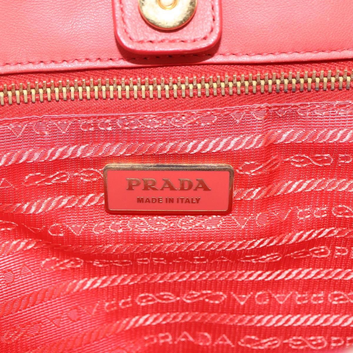 Prada Open Convertible Tote Woven Tessuto Medium Divers