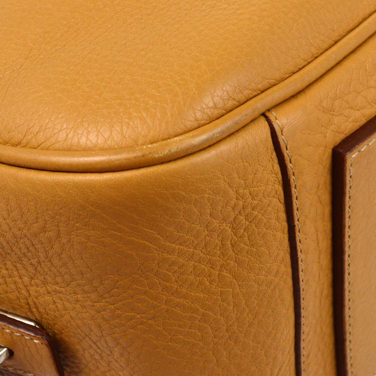 Prada Bauletto Saffiano Leather Medium Beige