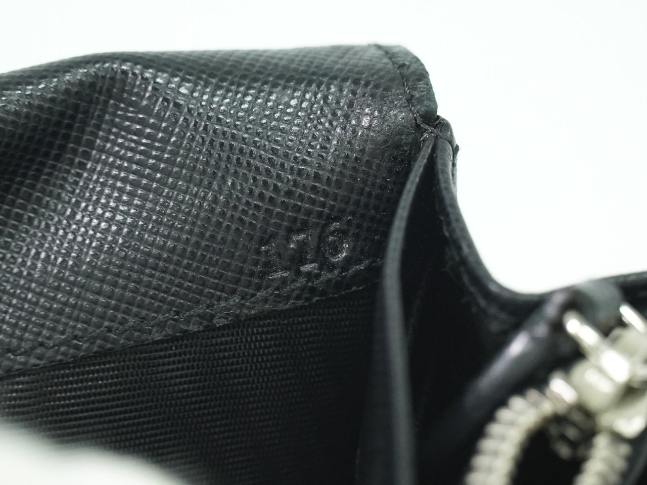 Prada Prada Continental Wallet Tessuto Long Zwart