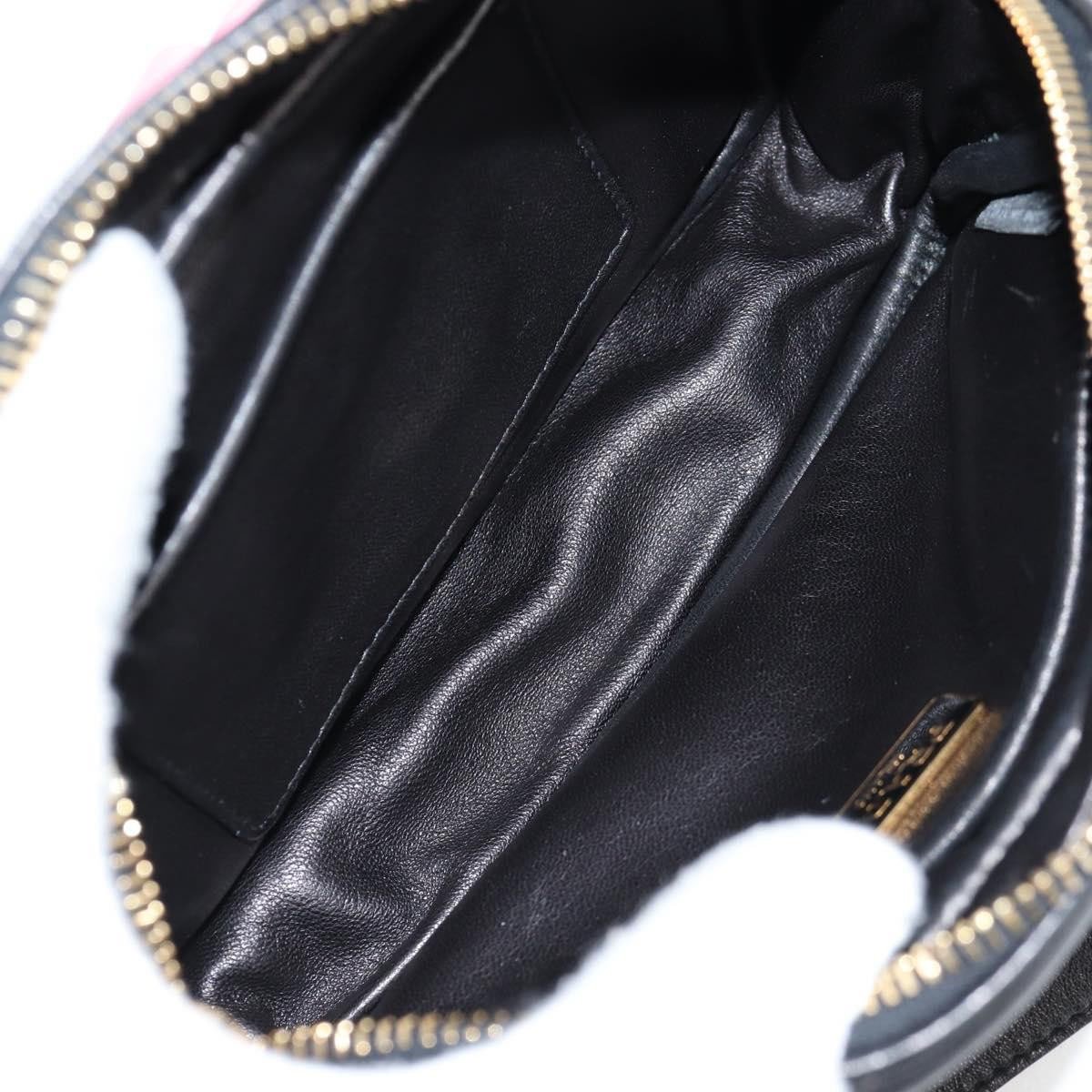 Prada Prada Bow Camera Crossbody Bag Nappa Leather Zwart