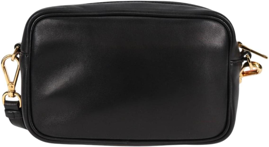 Prada Prada Bow Camera Crossbody Bag Nappa Leather Zwart