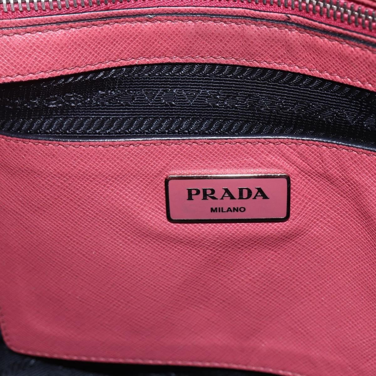 Prada Prada Convertible Soft Shopping Tote Saffiano Leather Medium Roze