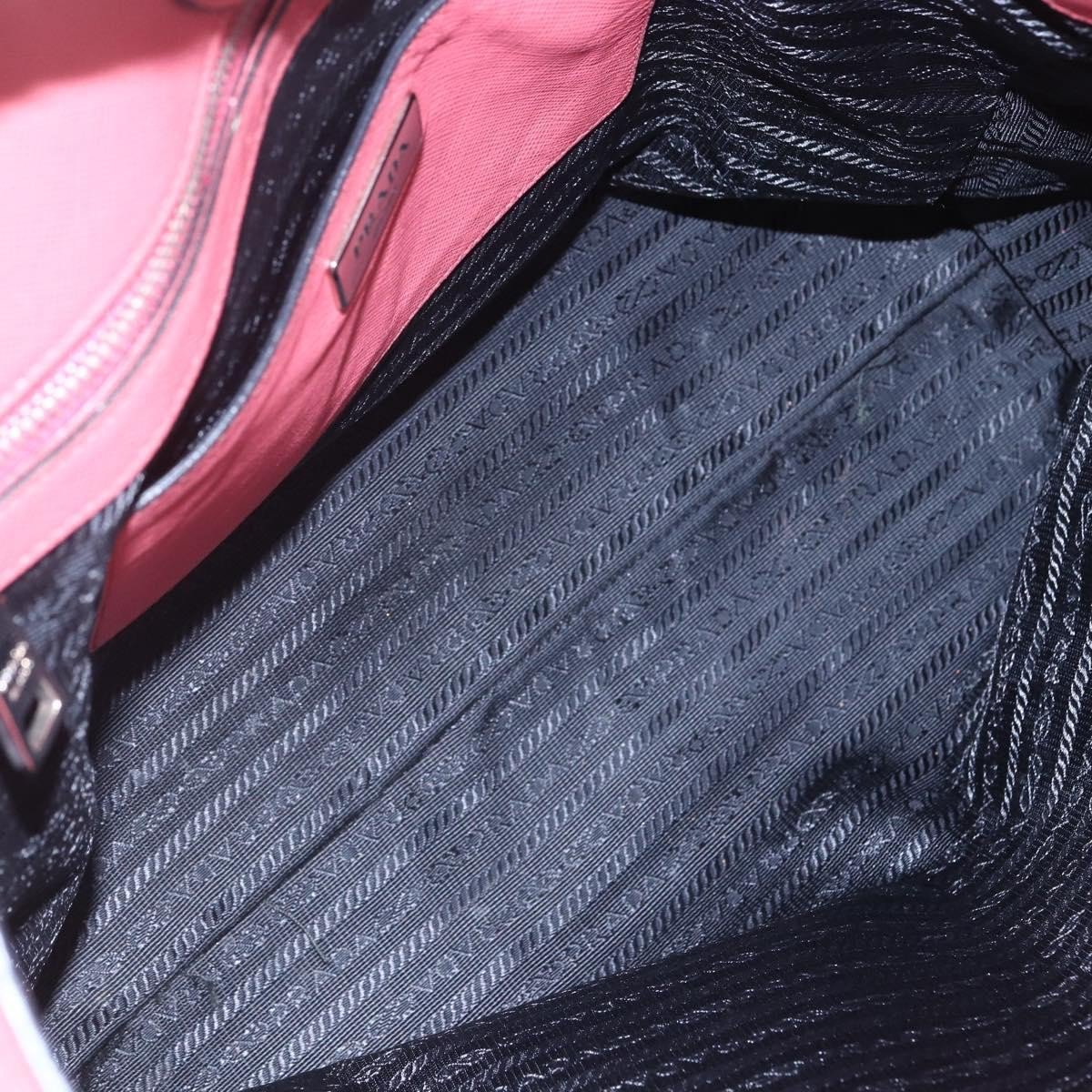 Prada Prada Convertible Soft Shopping Tote Saffiano Leather Medium Roze