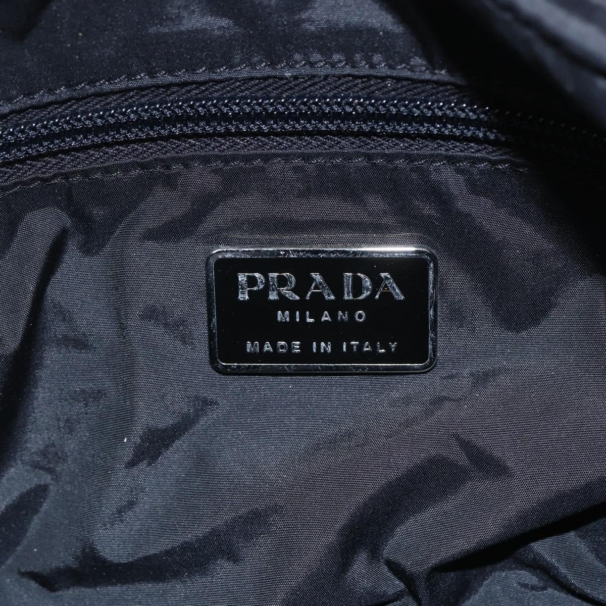 Prada Prada Sport Zip Shoulder Bag Nylon Zwart