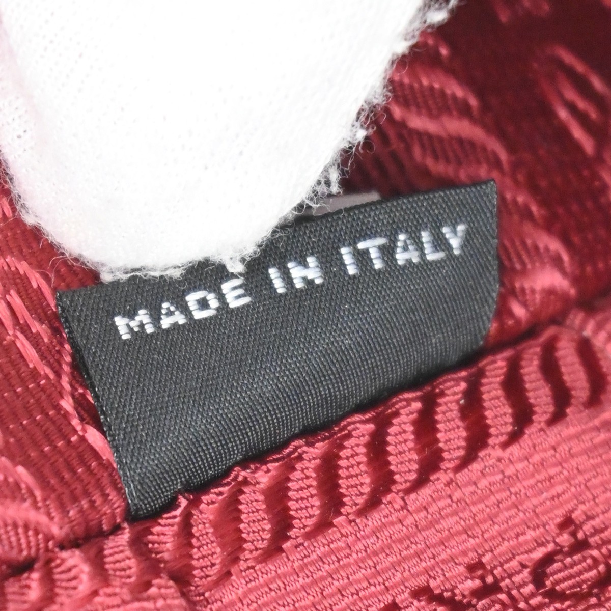 Prada Prada Camera Crossbody Bag Tessuto Mini Roze