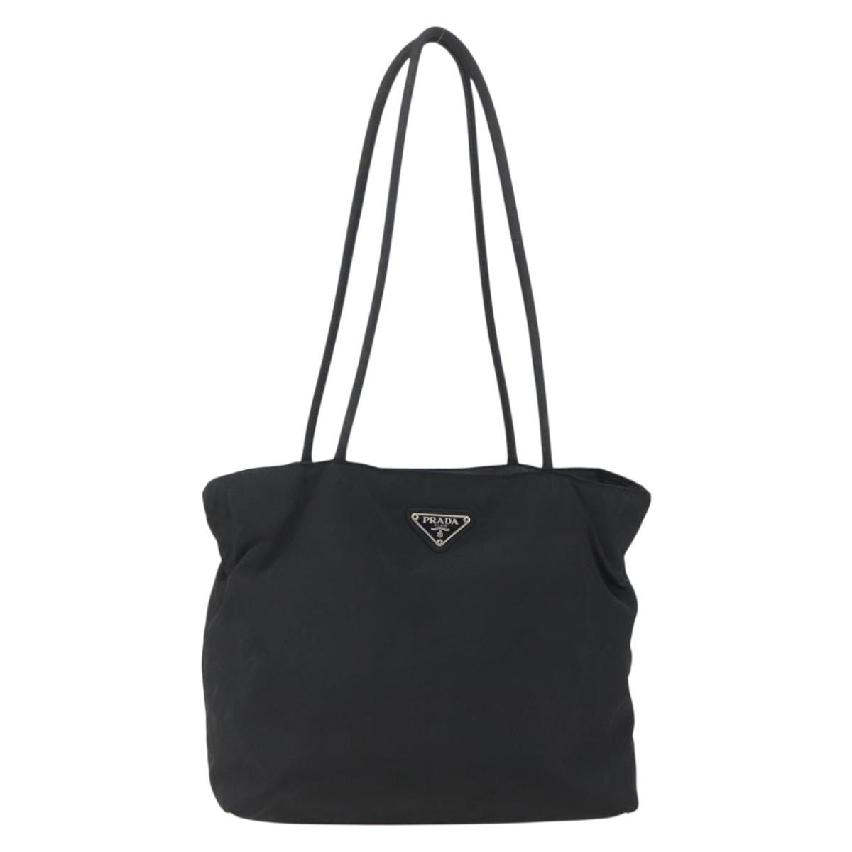 Prada Prada Open Tote Re-Nylon medium Zwart