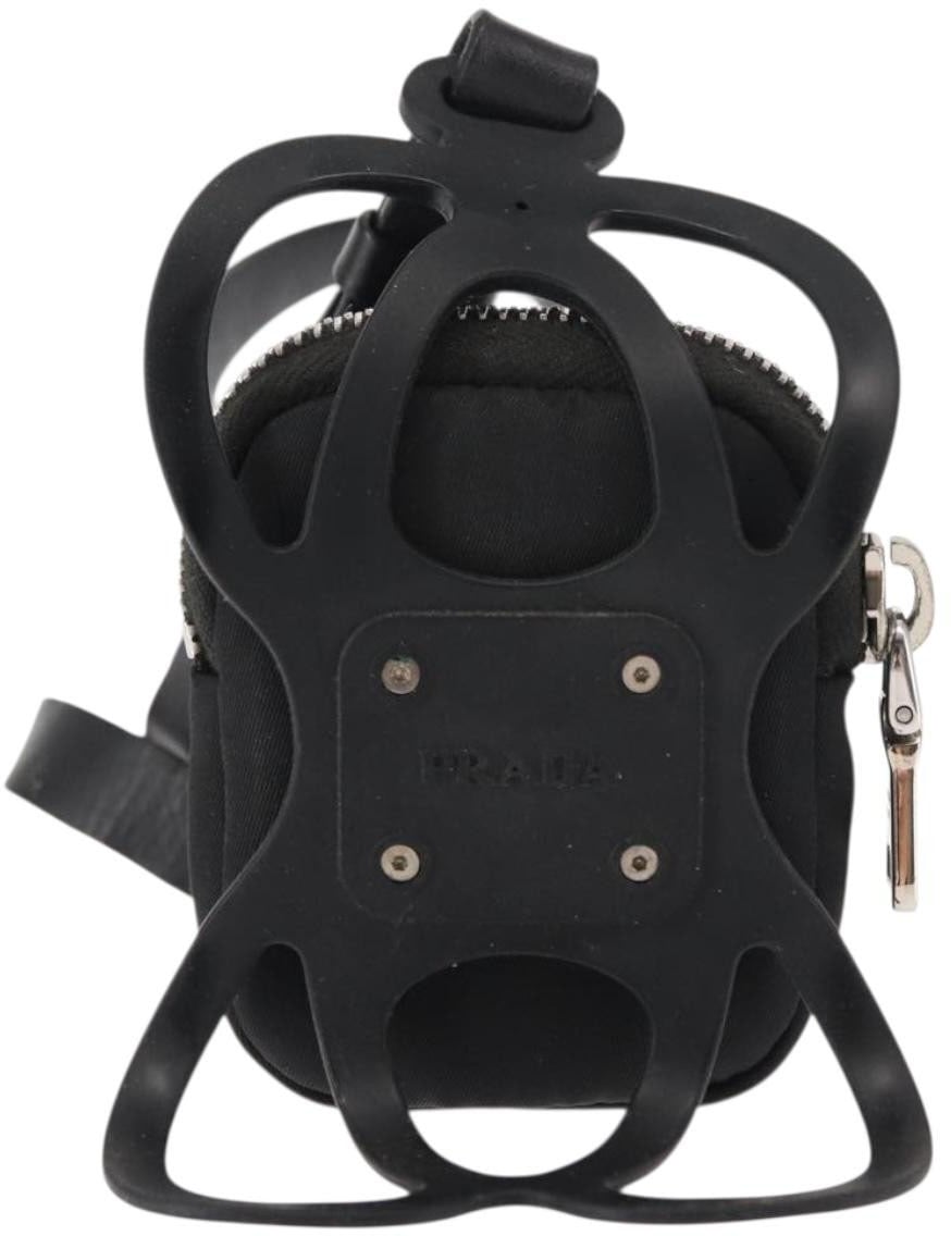 Prada Prada Cargo Phone Holder Crossbody Bag Tessuto Zwart