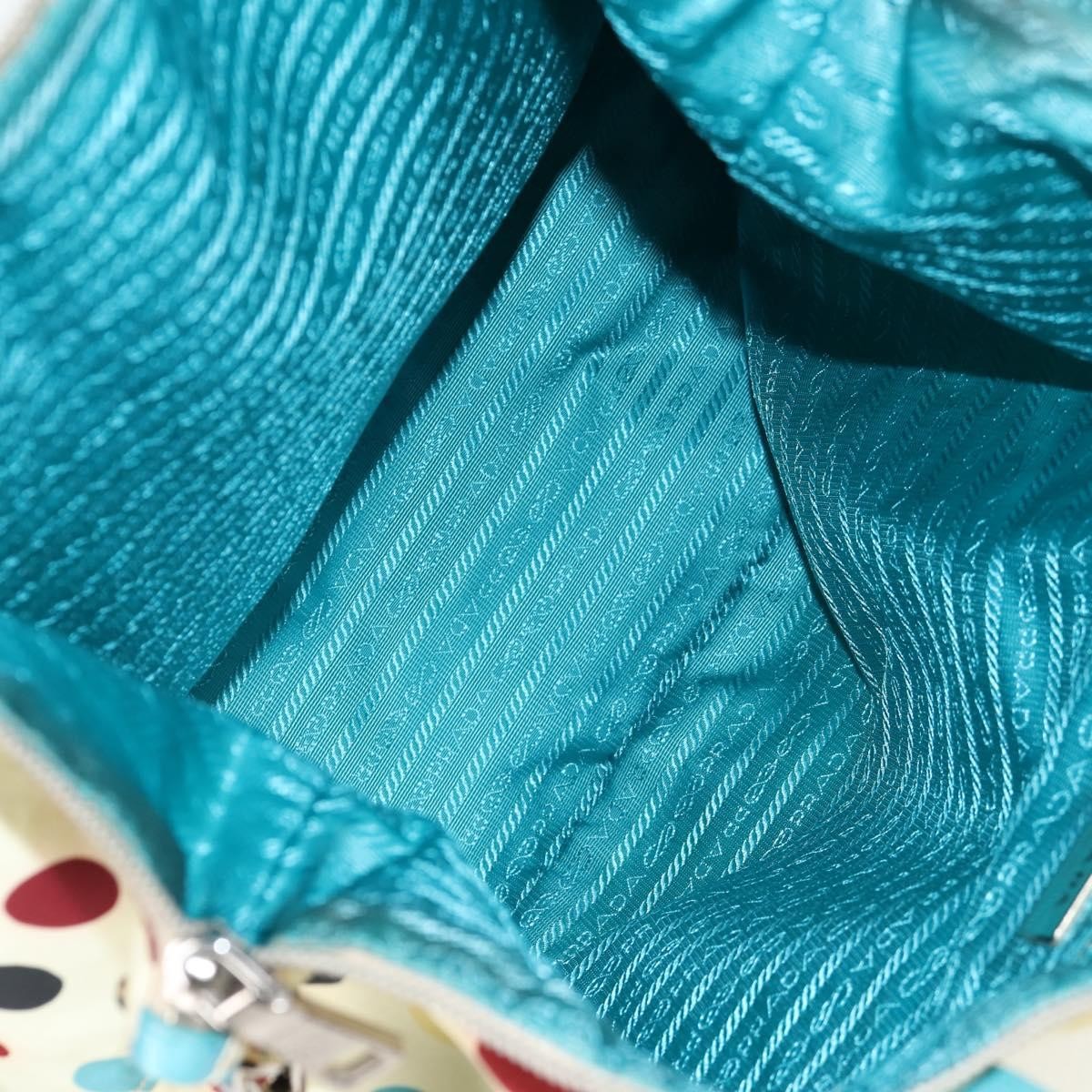 Prada Prada Convertible Tote Printed Tessuto with Saffiano Large Wit