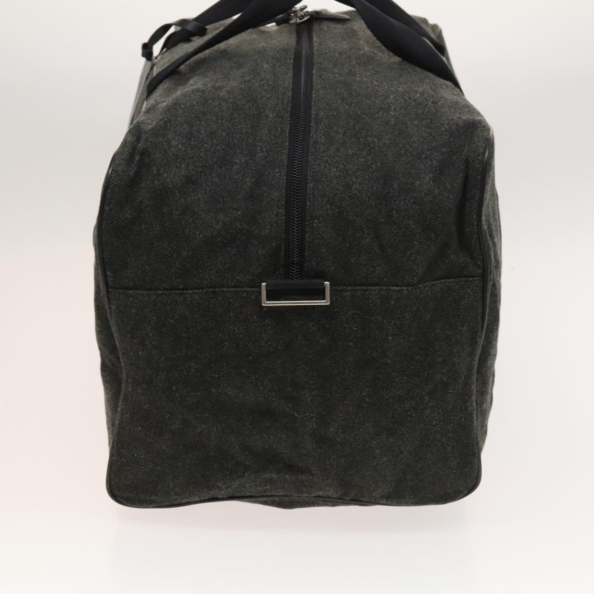 Prada Prada Boston Bag Wool Grijs